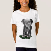 T-shirt petit éléphant enfant (Devant)