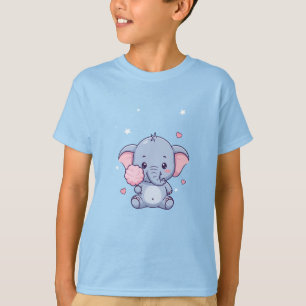 T-shirt Petit Éléphant Mignon
