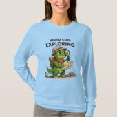 T-shirt Petit explorateur Dino (Devant)