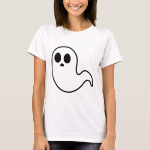T-shirt Petit Fantôme subtil Halloween automne minima Éffr