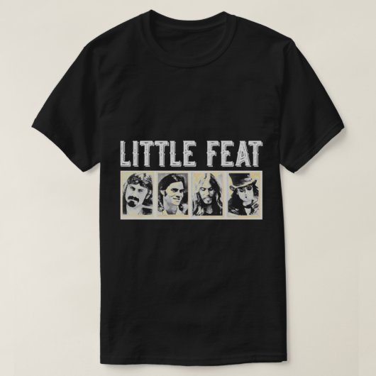 T-shirt Petit Feat Lowell George Formé Puis Disparu (Design devant)