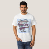 T-shirt Petit-fils champion de pêche (Devant entier)