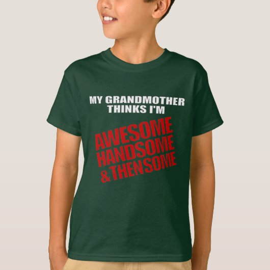 T-shirt Petit-fils génial (Devant)