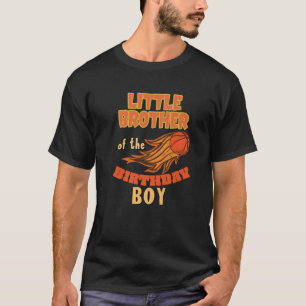 T-shirt Petit Frère Anniversaire Garçon Basketball Thème M