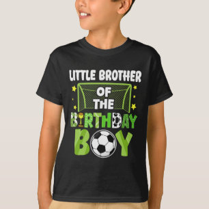 T-shirt Petit Frère Foot Anniversaire Garçon Fête Famille