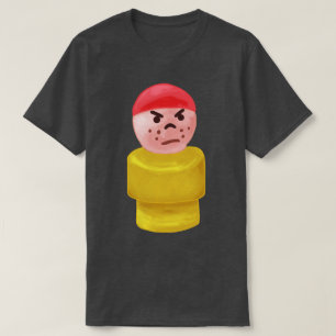 T-shirt Petit Garçon Grumpy Peint