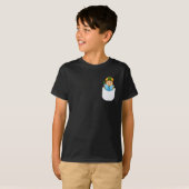 T-shirt Petit Garçon Lecture I Vector Pocket Design T-Shir (Devant entier)