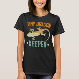 T-shirt Petit Gardien de dragon Reptile Leopard Gecko Liza