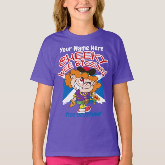 T-shirt Petit garnement d'Écosse (Devant)