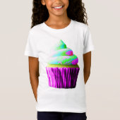 T-Shirt Petit gâteau au néon (Devant)