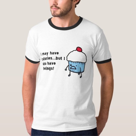 T-shirt Petit gâteau émotif (Devant)