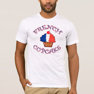 T-shirt Petit gâteau français dans des couleurs françai
