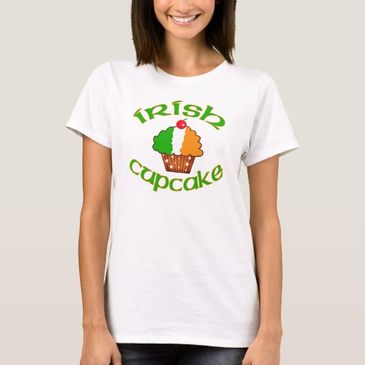 T-shirt Petit gâteau irlandais dans des couleurs (Devant)