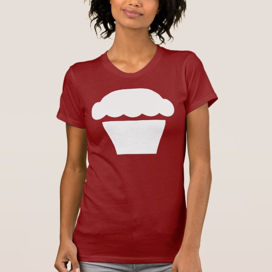 T-shirt petit gâteau/petit pain simples (Devant)