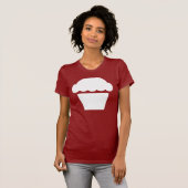 T-shirt petit gâteau/petit pain simples (Devant entier)