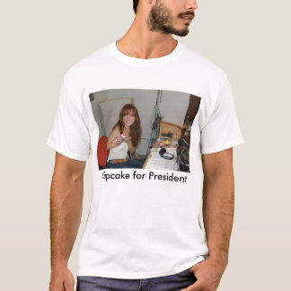 T-shirt Petit gâteau pour le président 2008