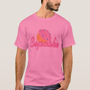 T-shirt Petit gâteau rose