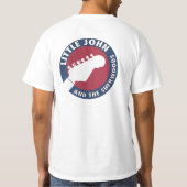 T-shirt Petit John et le Sherwoods (Dos)