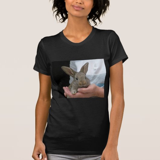 T-shirt petit lapin doux (Devant)