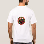 T-shirt Petit logo de jiu-jitsu de cercle (Dos)