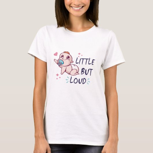 T-shirt Petit mais bruyant (Devant)