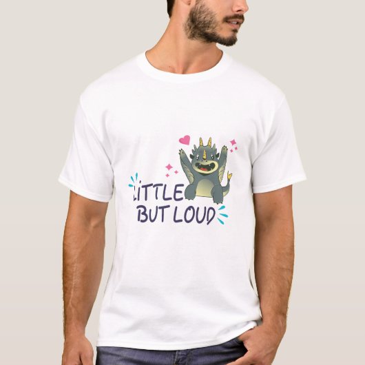 T-shirt Petit mais bruyant (Devant)