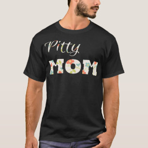 T-shirt Petit maman Pit Bull Maman Sweer pour femmes Pullo