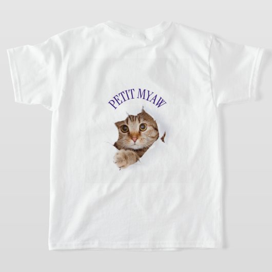 T-shirt petit miaou (Couchage Retour)