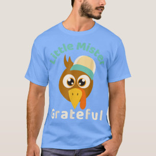 T-shirt Petit Mister Grateful Thanksgiving Turkey Boy Bas