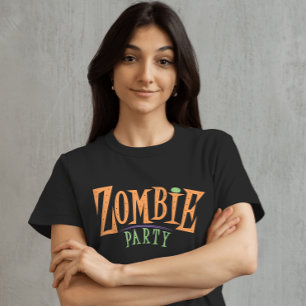T-Shirt Petit monstre du parti Zombie