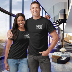 T-shirt Petit Neon blanc de niveau suivant noir