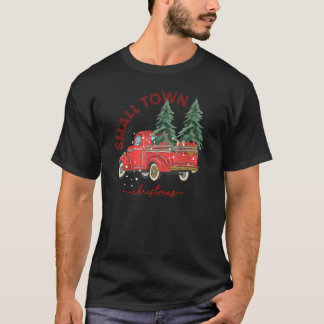 T-shirt Petit Noël de ville natale Christmas Country Pa