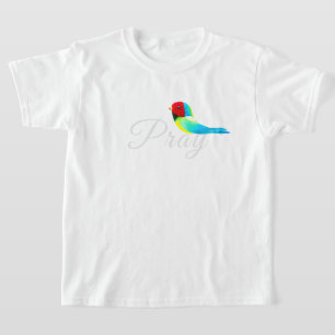 T-shirt Petit oiseau de prière 