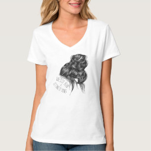 T-shirt Petit pain malpropre et obtention lui de la