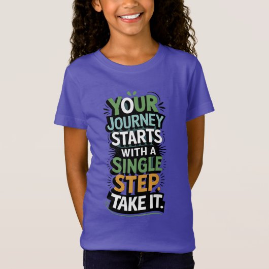 T-Shirt petit pas (Devant)