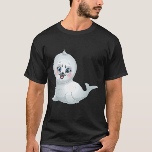 T-shirt Petit phoque (Devant)