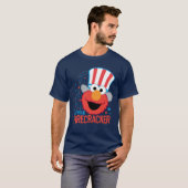 T-shirt Petit pirate électrique Elmo (Devant entier)