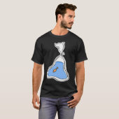 T-shirt Petit poisson doré (Devant entier)