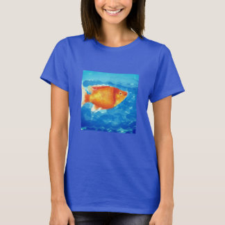 T-shirt Petit poisson orange