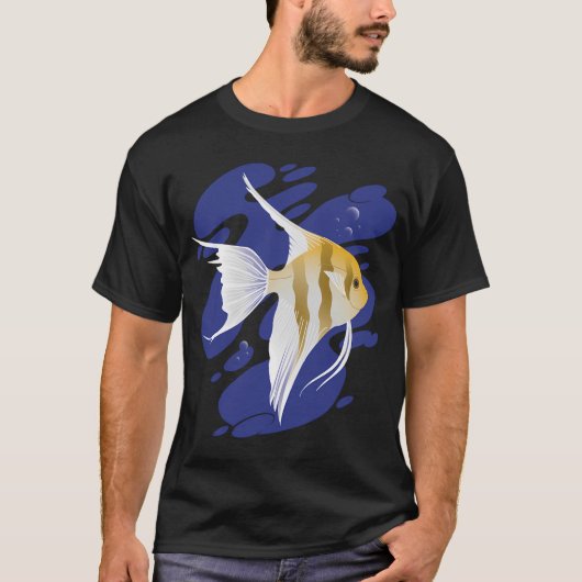 T-shirt Petit poisson rouge (Devant)