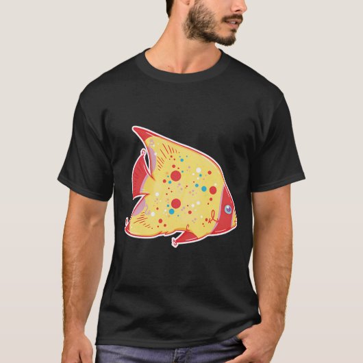 T-shirt Petit poisson tropical (Devant)