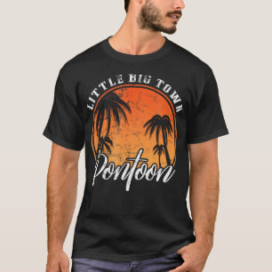 T-shirt Petit Ponton de la Grande Ville Vacances d'été Vin