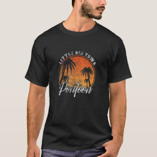 T-shirt Petit Ponton de la Grande Ville Vacances d'été Vin