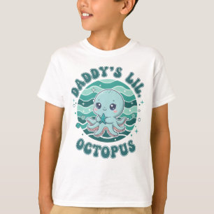 T-shirt Petit poulpe de Papa Mignon