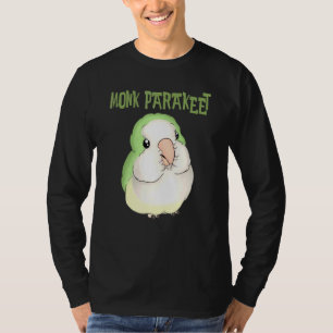 T-shirt Petit Puffy Parakeet Quaker Parrot Bird