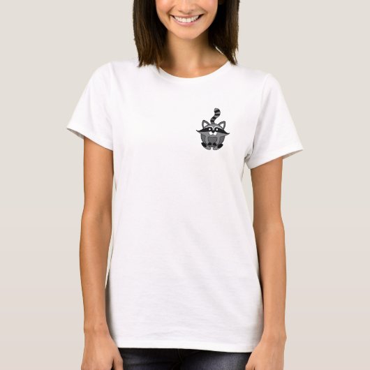 T-shirt Petit Raton Laveur (Devant)