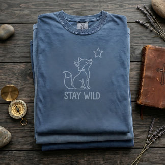 T-shirt Petit Renard Citations Graphique Tee - Aventure Un