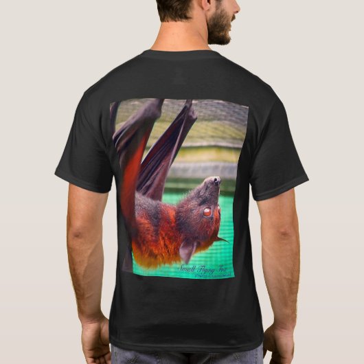 T-shirt Petit renard volant (Dos)