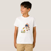 T-shirt Petit robot jardinier (Devant entier)
