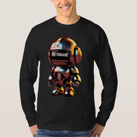 T-shirt Petit Robot mignon (Devant)